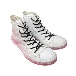 Converse Chuck Taylor High Top IT406 White Leather Sneakers Mens 5 Womens 7